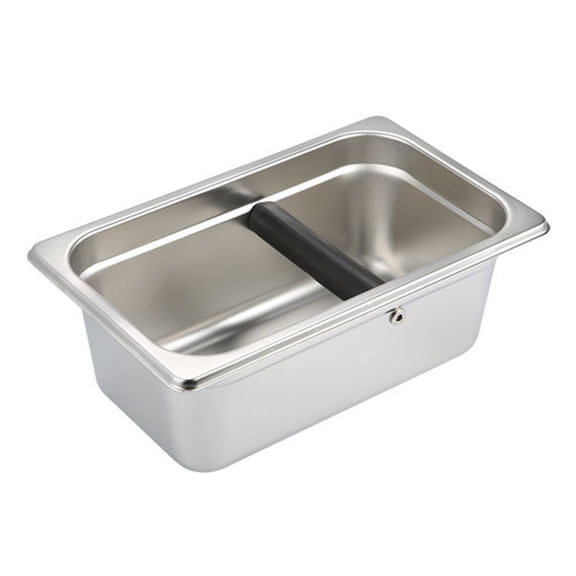 Geemin Coffee Machine Grounds Recycling Container Bucket Grind Trash Bin Easy to Use Smooth Edges do Not Hurt Your Hands Gift