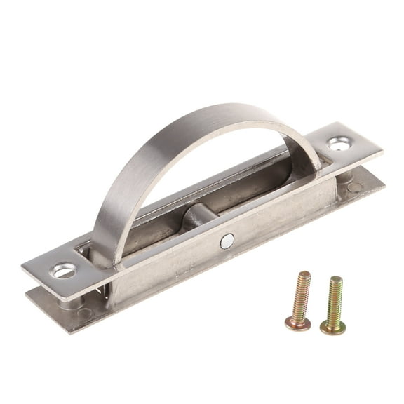 Geemin Concealed Pull Ring Embedded Cabinet Drawer Handle Rotatable Finger Edge Pulls