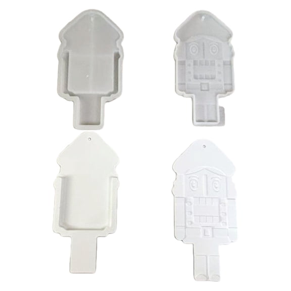 Geemin Detailed Soldiers Silicone Mold For DIY Chocolate Coin Case Soap Making