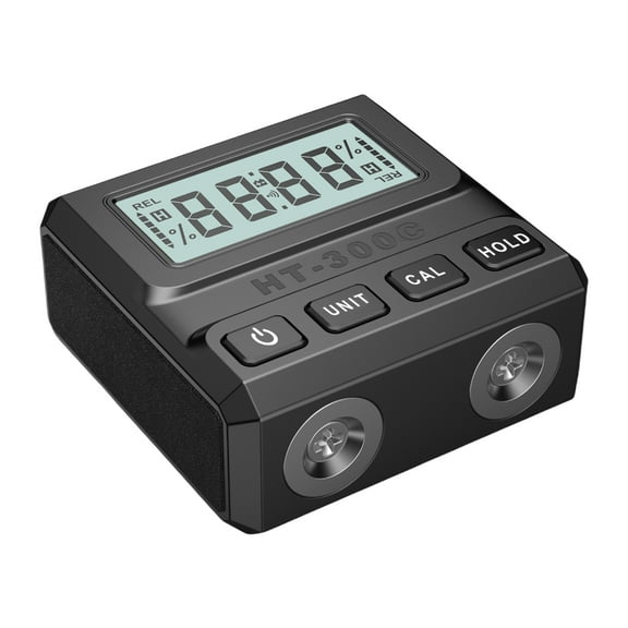 Geemin Digital Protractor Inclinometer Level Tool With 0.1 Resolution & Magnetic Base