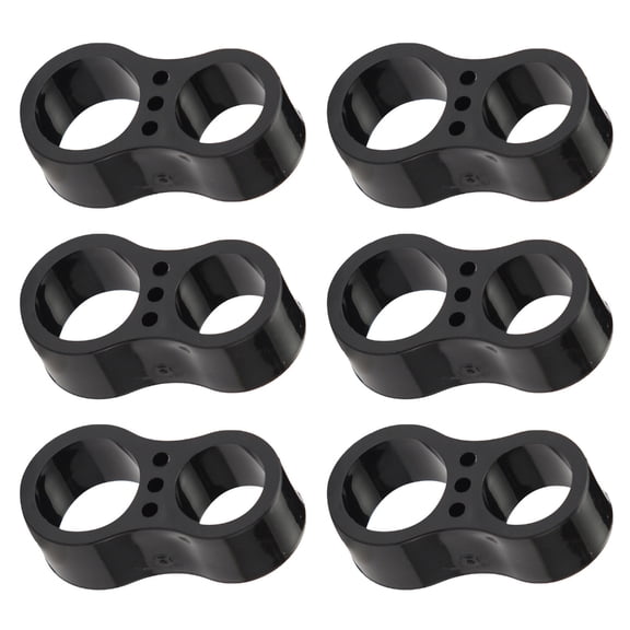 Geemin Durability PVC Door Bumper Rings Quiet Closures Protectors Easyly Installation
