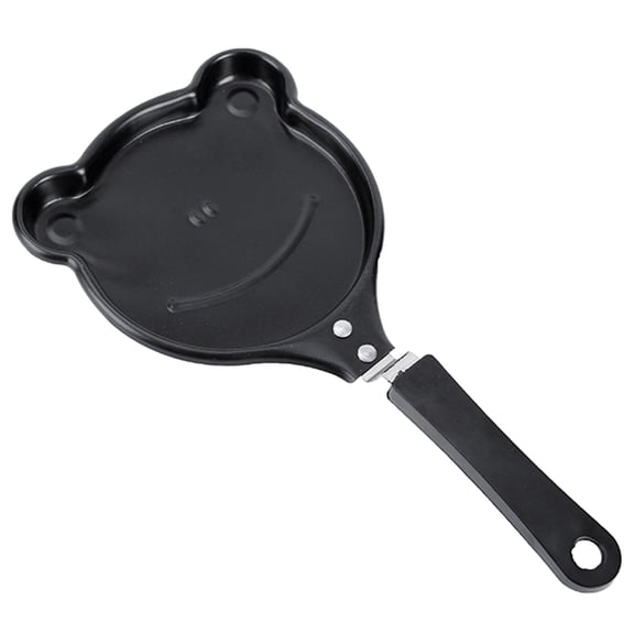Geemin Eggs Frying Pan Pancake Maker Iron Material Frying Cookware for Quick Cleaning