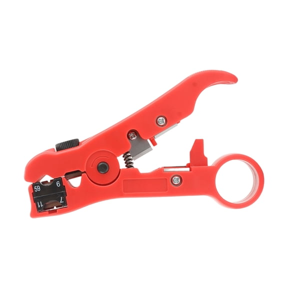 Geemin Electric Stripping Plier Suitable for RG59 RG6 RG11 RG7 Coaxial Cable Wire Cutting and Stripping Efficient Wire Handling