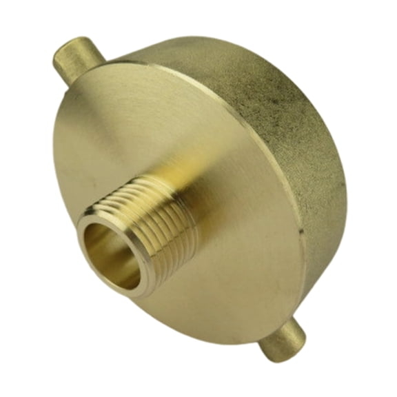 Geemin High Pressures Fire Hydrant Adapter Brass 2 1/2 Inch Female x 3/4 Inch Male