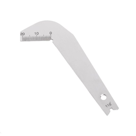 Geemin High Quality Bit Pattern Drill Template Drill Bit Gauge Weld Inspect Gauge Tool
