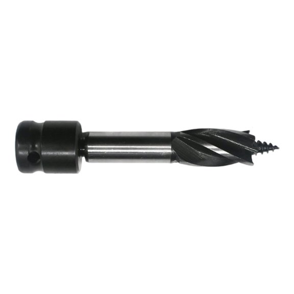 Geemin High Speed 4 Flute Woodworking Drill Bit Self Tapping Tip 1/2 Inch Electric Device Rod