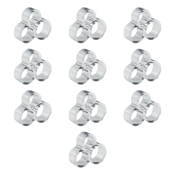 Geemin Invisible Door Bumpers Noises Reduction Quiet Stoppers Reusable Wall Guard for Glass Wooden Door Protecting