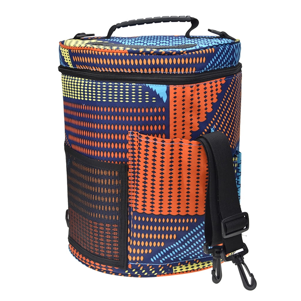 Geemin Knitting Bag Yarn Storage, Durable Yarn Organizer Crochet Bag