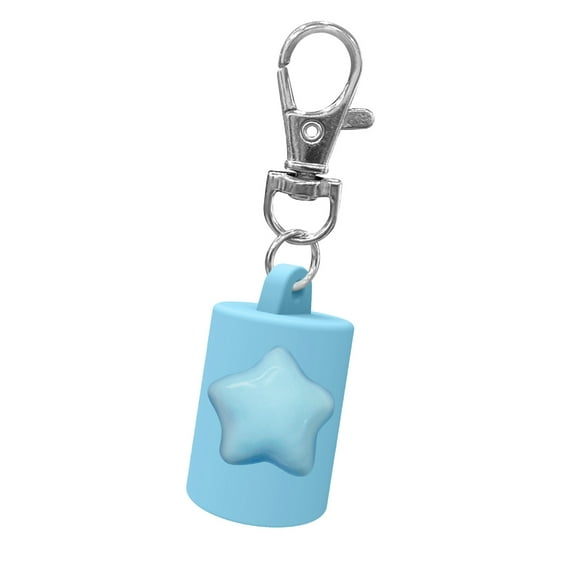Geemin Lip Keychain Caps Silicone Decoration 6 Colors Sturdy Stylish Accessory