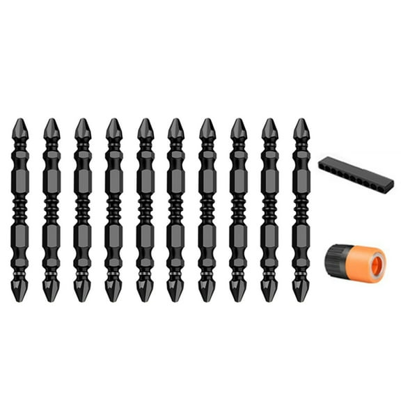 Geemin Magnetic Cross Bit Set Impact Double Head Hardness Screwdriver Bit Screw Driver