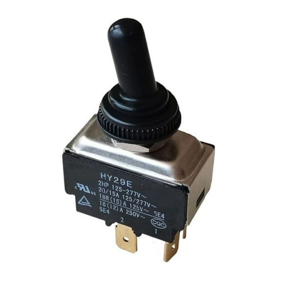 Geemin Multifunction 4 Pin Toggle Switches Single Poles Double Throw 4 Pin Switches PVC for Steampunk Lamp & Electrical Projects