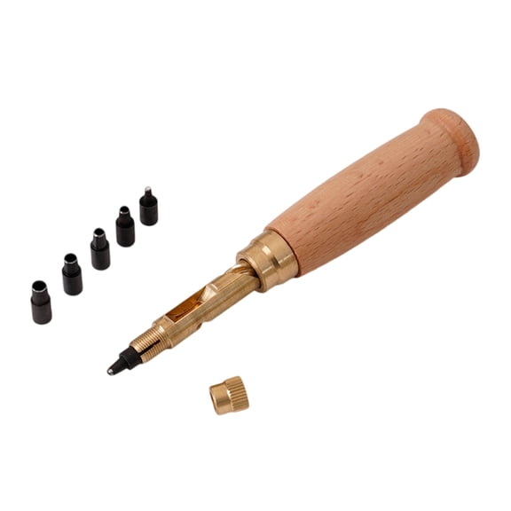 Geemin Multifunctional Hole Punch Tool Screw Hole Punch 1.5mm-4mm Paper Punch