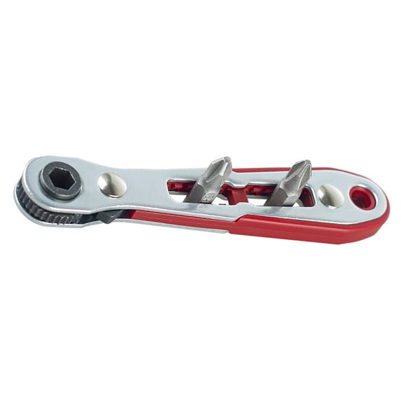 Geemin Multipurpose Right Angle Ratchet Wrench Screwdriver for Easy Access Narrow Area