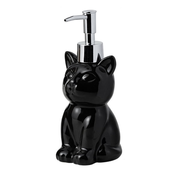 Geemin Multiuse Ceramic Liquid Bottle Press Pumps Soap Holder for Bathroom Kitchen Use