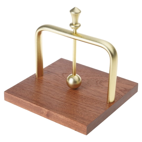 Geemin Napkin Rack Table Top Tissure Holder Portable Design Solid Wood Base + Metal