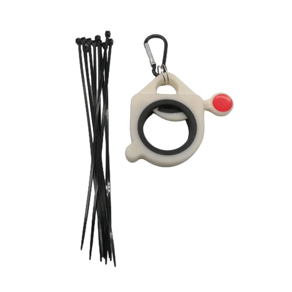 Geemin Neat & Orderly Wire Management Solution Adjustable Cord Storage Holder Plastic