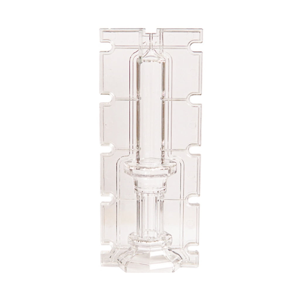 Geemin Plastic Candle Mold Octagonal Shape Scented Candle Candlestick Mould DIY Making