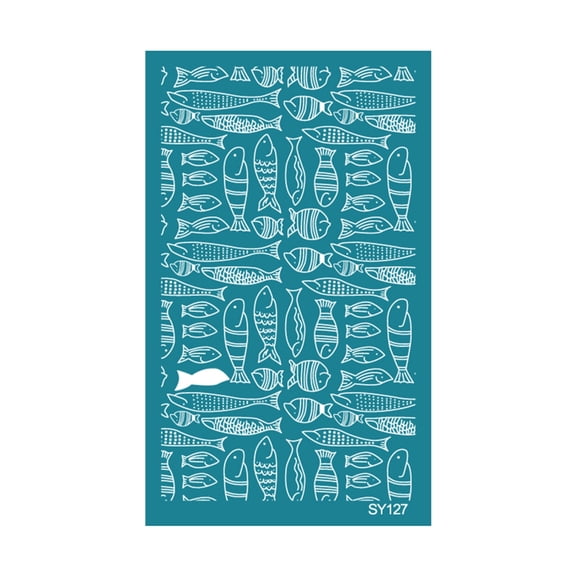 Geemin Reusable Screen Stencils Silkscreens Printing Tool Silk for Making Clay Shirts