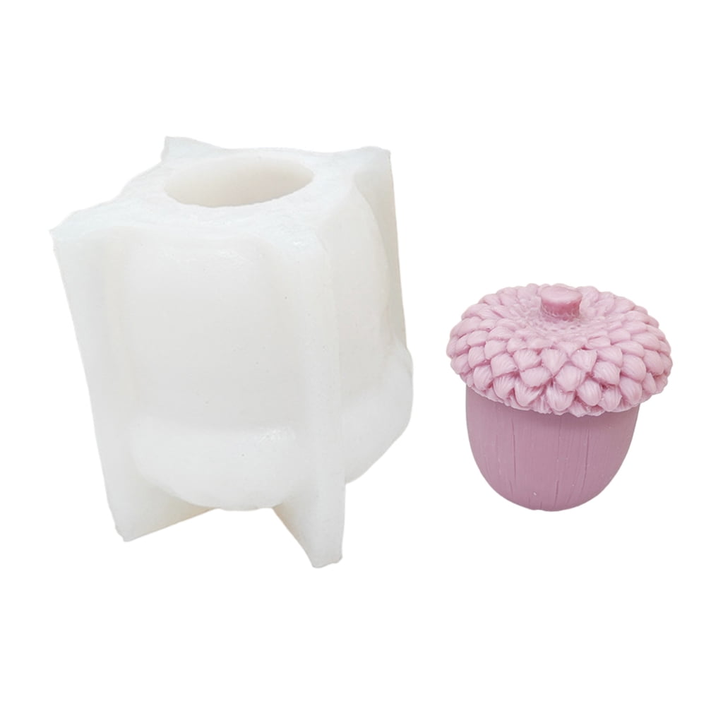 Geemin Silicone Mould Pinecone Casting Mould Handmade Candle Molds Epoxy Resin Molds