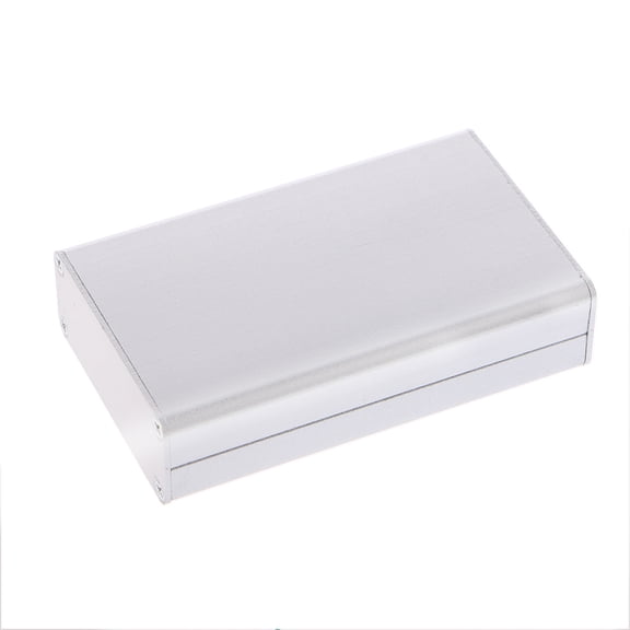 Geemin Silver Color Aluminum PCB Instrument Box Enclosure Electronic Project Case 80x50x20mm Aluminum Box with Screws