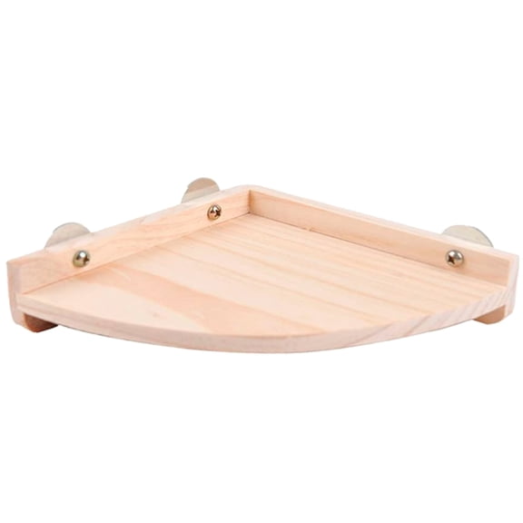 Geemin Small Wood for Play Platform for Rats Ferrets Dwarf Rabbits Habitats Cave Bunny Stand Activity Platform Toys