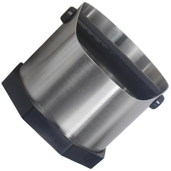 Geemin Stainless Steel Coffee Knocking Box With Nonslip Base And Quiet Rubber Coating For Espressos Machines And Workspaces