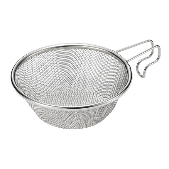 Geemin Stainless Steel Sierra Cup Bowl Mesh Strainer Colander for Hiking Backpacking