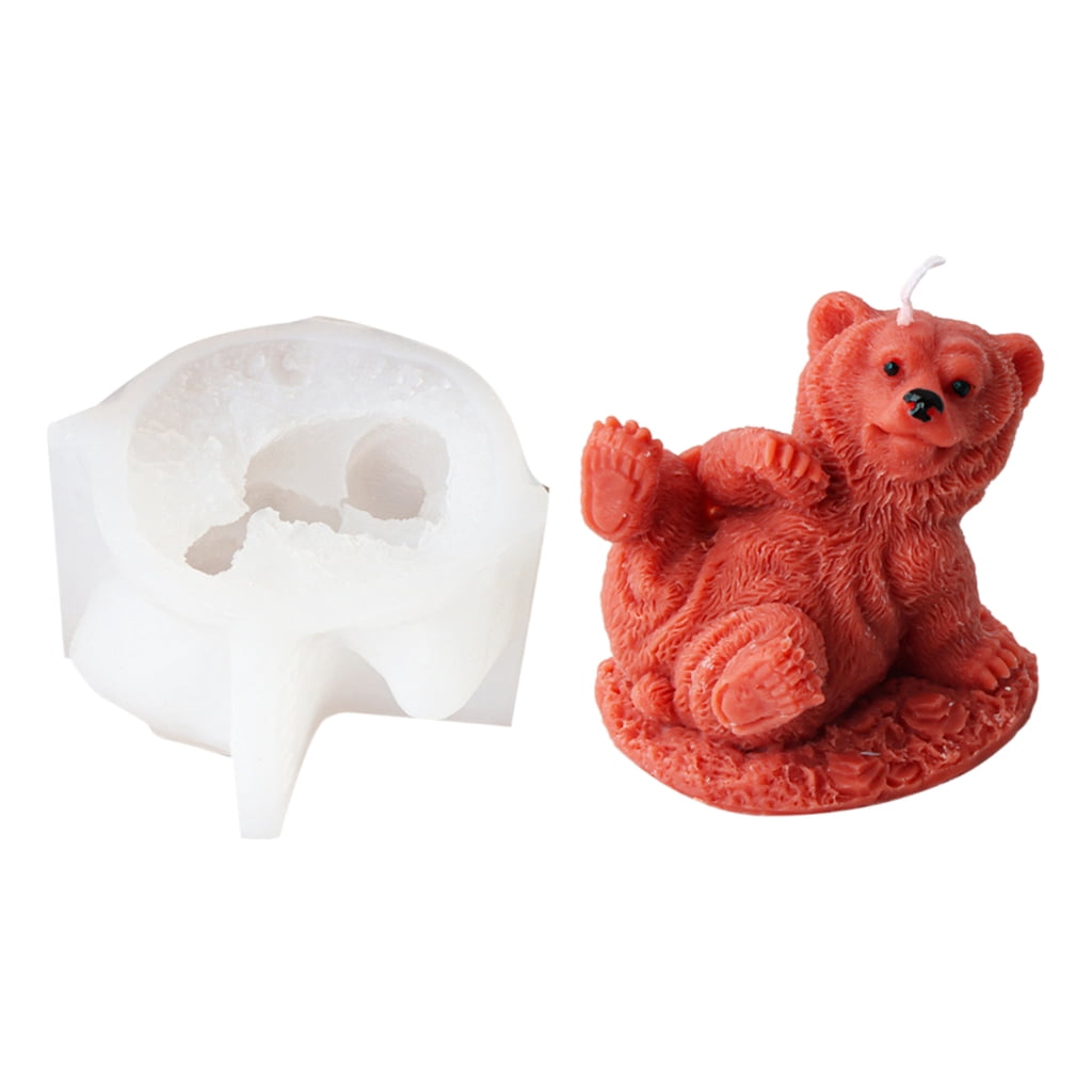 Geemin Statue Moulds Silicone Candle Molds Crafts Mold Cute Shape Handmade Craft Mold Silicone Ornament Molds for Statue
