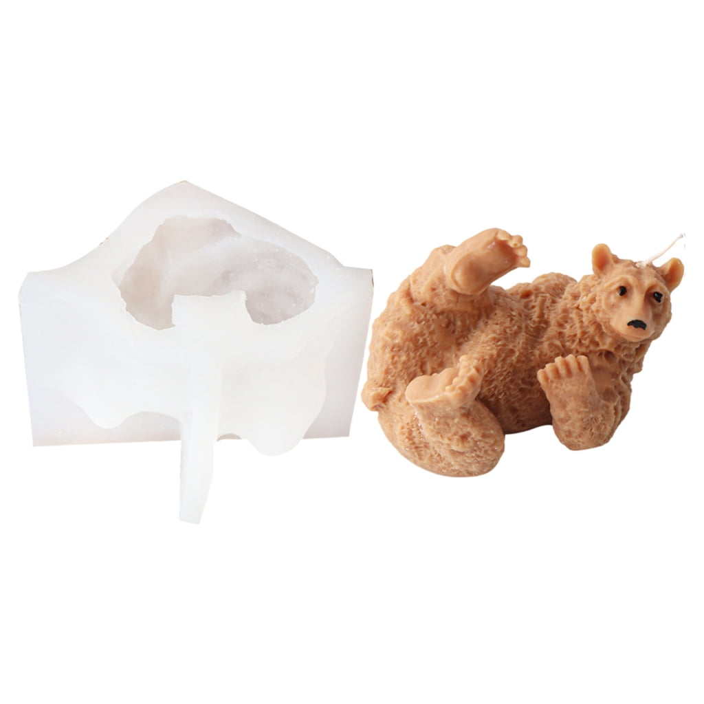 Geemin Statue Moulds Silicone Candle Molds Crafts Mold Cute Shape Handmade Craft Mold Silicone Ornament Molds for Statue