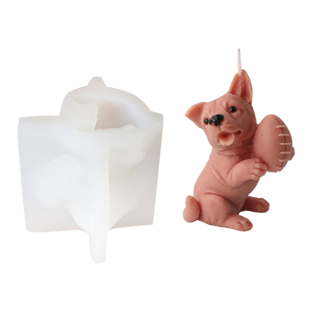 Geemin Statue Moulds Silicone Candle Molds Crafts Mold Cute Shape Handmade Craft Mold Silicone Ornament Molds for Statue