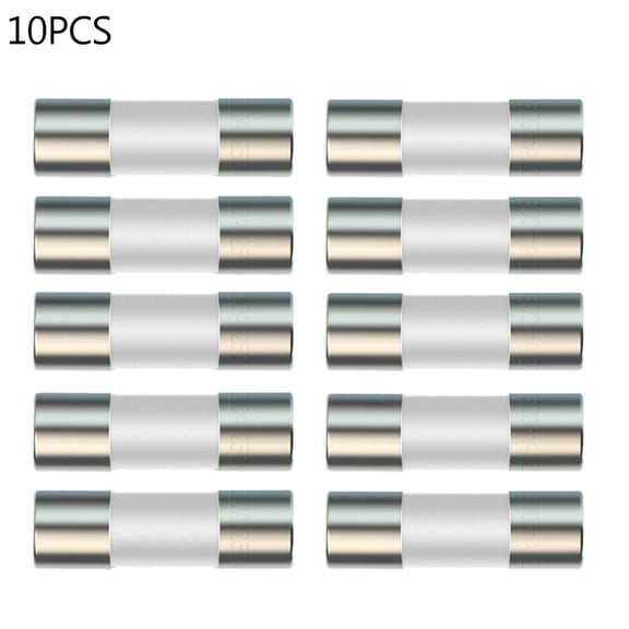 Geemin Super Practical Ceramic Fuse For Multimeter Instrument 600mA 10A Ceramic British Plug Fuse