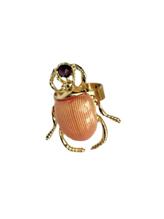 Trendy Enamel Ring Pastel Colors Flexible Sizing Stackable Fashion Jewelry Piece