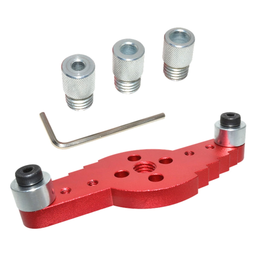 Geemin Vertical Pocket Jig Hole Woodworking Doweling Jig Set Self Centering Drill Guide