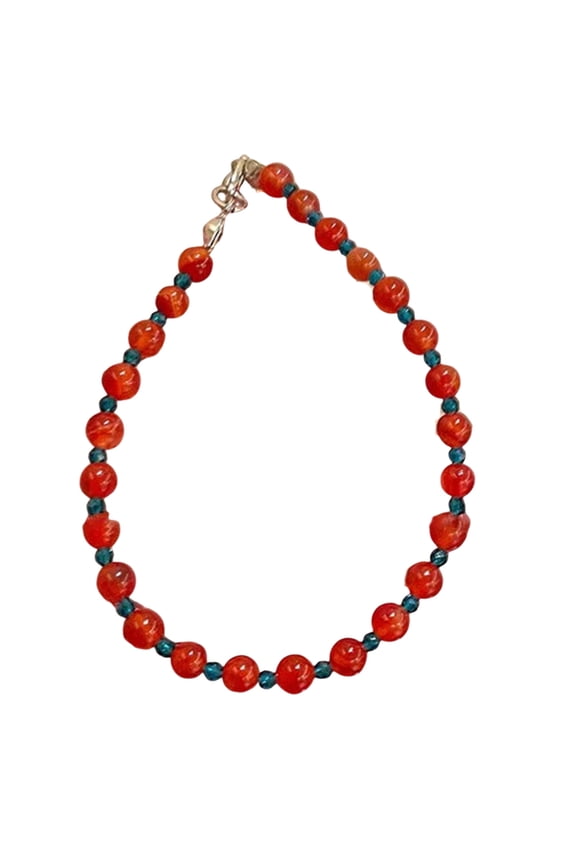 Vintage Styles Vibranting Interlockings Bead Bracelet With Portable Designs for Women Casual or Formal Occasions