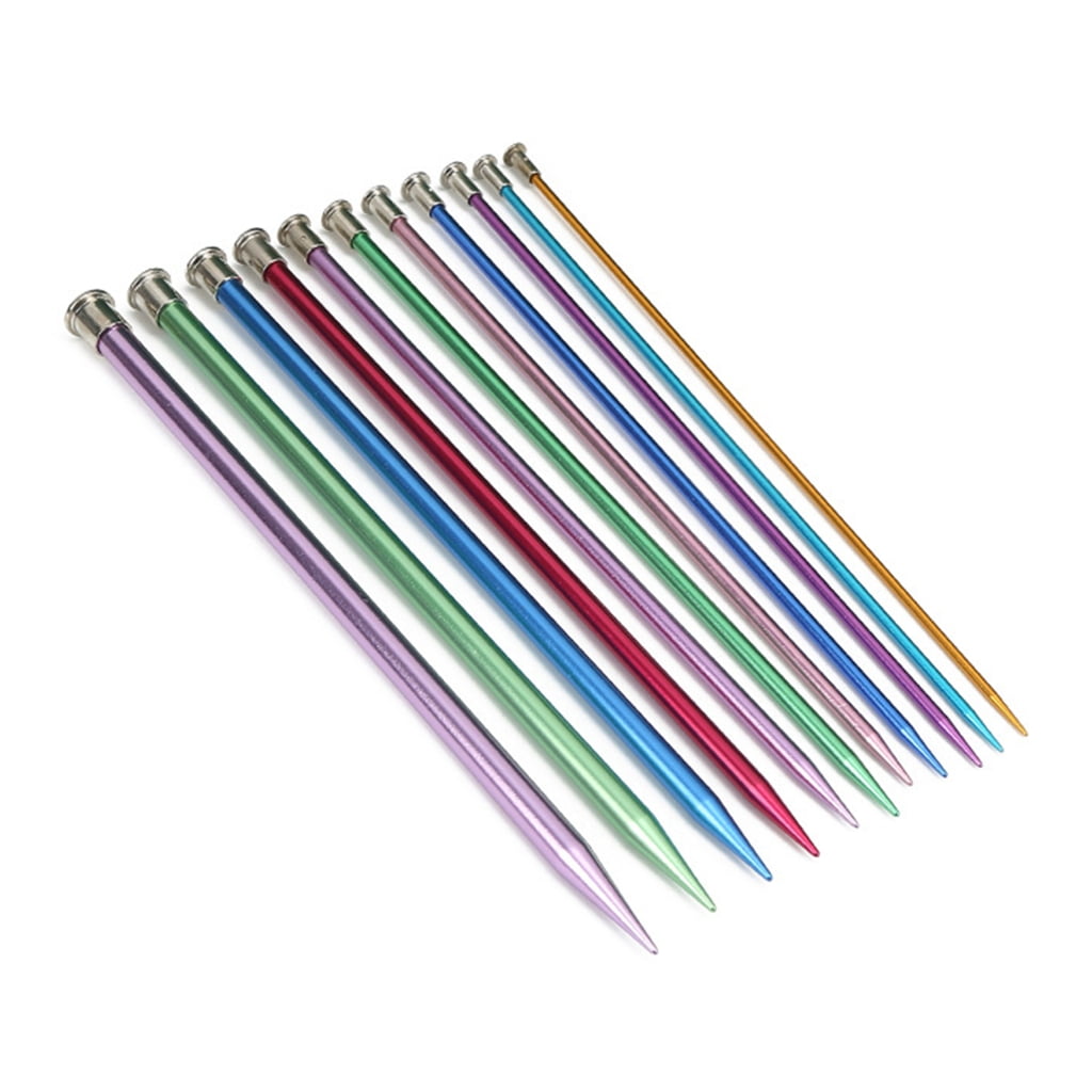 Geemin Weaving Needle, Coloured Metal Knitting Needle, Aluminium Knitting Needle Set
