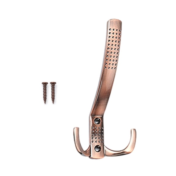 Geemin Zincs Alloy Coat Hook Wall Mounted Towel Hanger Robe Hook Double Prong Hook