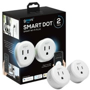 Geeni Dot Smart Plug (2 Pack) Smart Home Wi-Fi Outlet, Works with Alexa, and Google Home, 2.4G WiFi Only