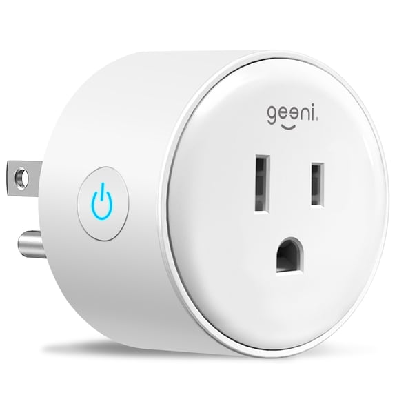 Geeni Dot Smart Plug, 2.4GHz WiFi Smart Outlet with Schedule & Timer, Energy Monitoring Electric Pug, Alexa & Google Home Compatible, 1-Pack