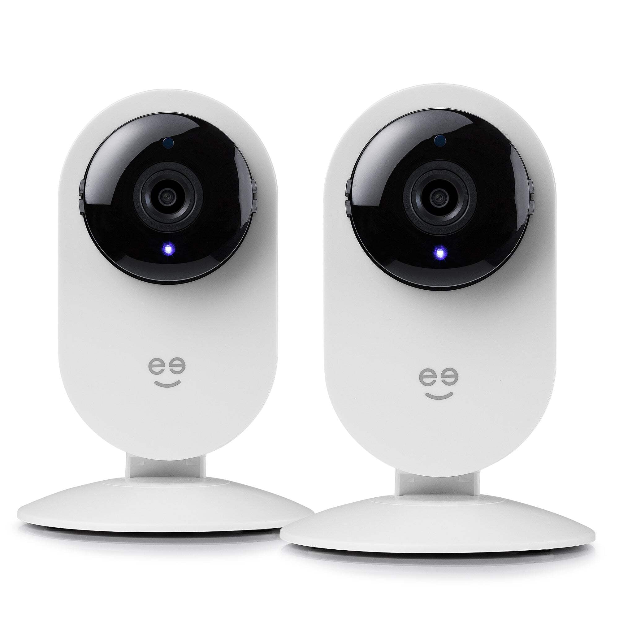 Geeni Glimpse 1080p HD White Wireless Indoor Security Camera 2-Pack