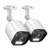 Geeni Hawk 3, 2K 4MP Smart Outdoor Security Wireless Camera - Color Night Vision, 2-Way Audio, Motion Detection, IP65 WiFi Camera - Pack of 2