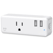 Geeni Multi Port Smart WiFi Plug, 2 USB Ports, Energy Saving, Power Monitoring, App Control