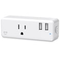thumbnail image 1 of Geeni Multi Port Smart WiFi Plug, 2 USB Ports, Energy Saving, Power Monitoring, App Control, 1 of 10