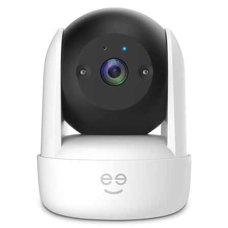 Geeni Orbit 3MP 2K PTZ Smart Indoor Security Camera, Auto-Tracking, Night Vision, 2-Way Audio