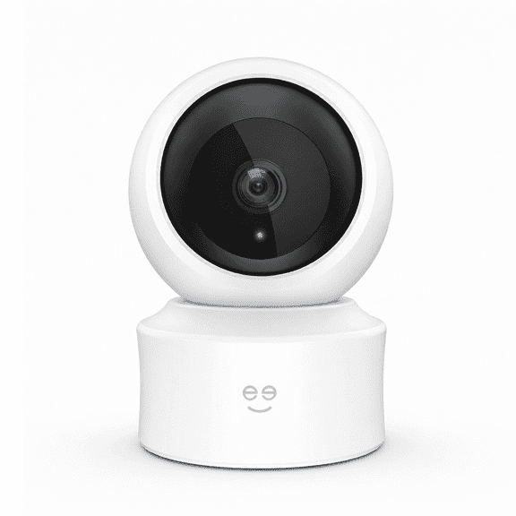Geeni Scope Ultra 2K Indoor Camera, 1440p Video Resolution 360 Auto-Follow, Dual Band 2.4GHz and 5GHz Wi-Fi