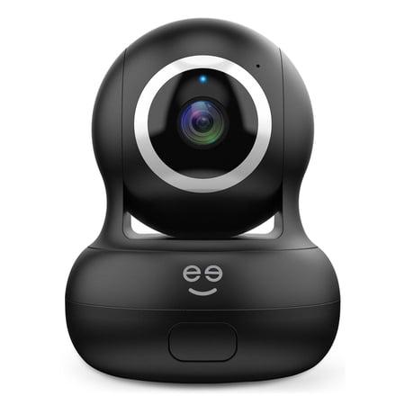 Geeni Sentinel Smart Auto-Follow 2K Surveillance Camera Black, 1 Pack