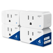 Geeni Smart Plug Mini 15A WiFi Outlet 4-Pack