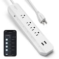 thumbnail image 1 of Geeni Surge 4-Outlet & 2 USB Smart WiFi Surge Protector, 1 of 11