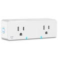 thumbnail image 1 of Geeni Switch Duo Double Smart Plug, White, 2 Outlets, Works with Alexa and Google Home, 1 of 11