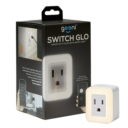 Geeni - Wi-Fi Smart Plug & Nightlight - White