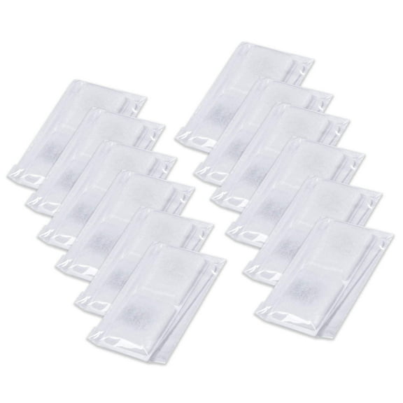 Geeni Water Fountain Replacement Filter for Automatic Pet Water Fountain, 12-Pack